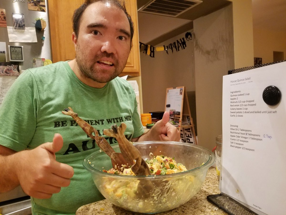 Falling to fall Quinoa&nbsp;Salad